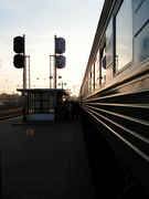 Цикл Дороги. Перрон. Нижний Новгород. Раннее утро.